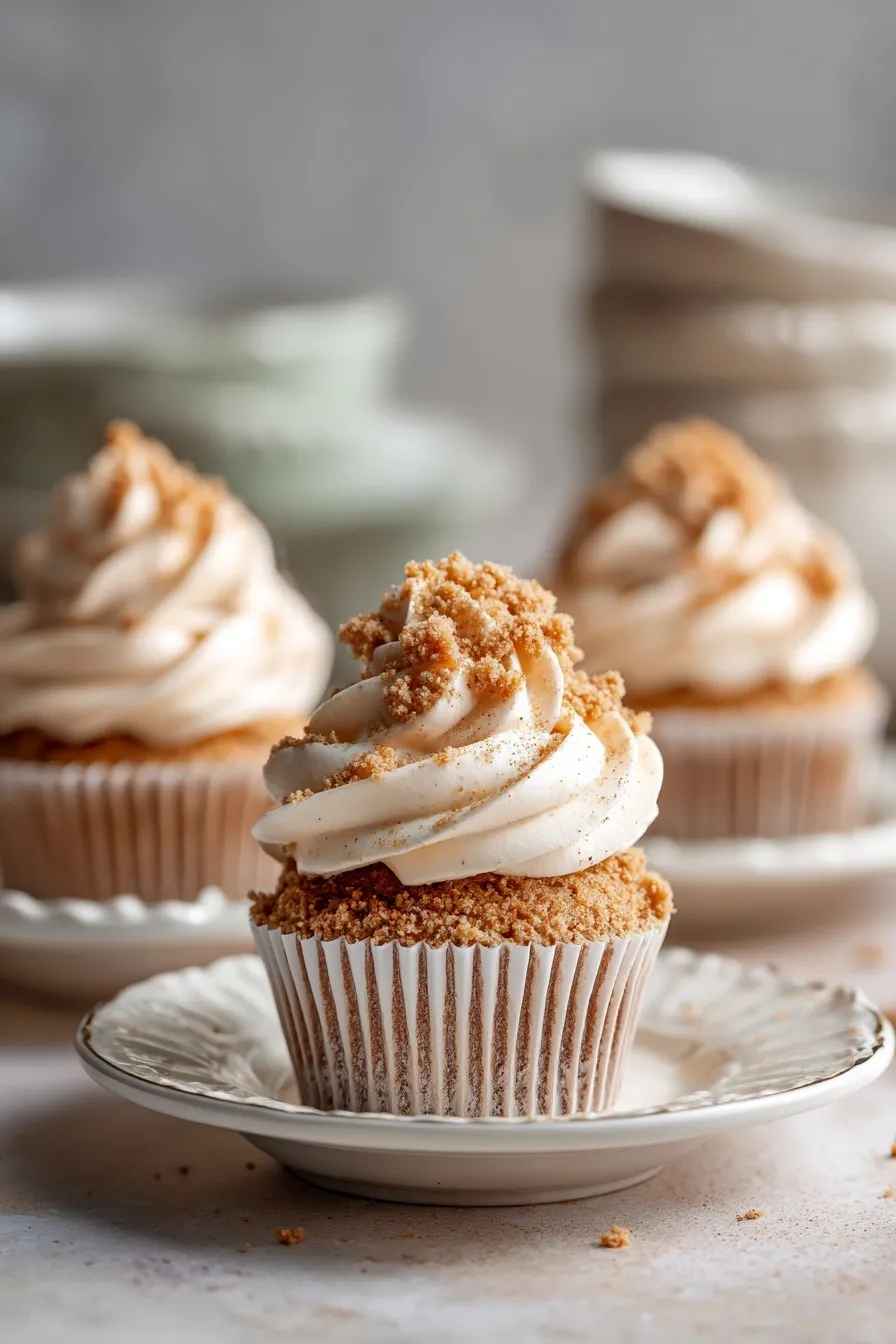 Spiced Gingerbread Cupcakes