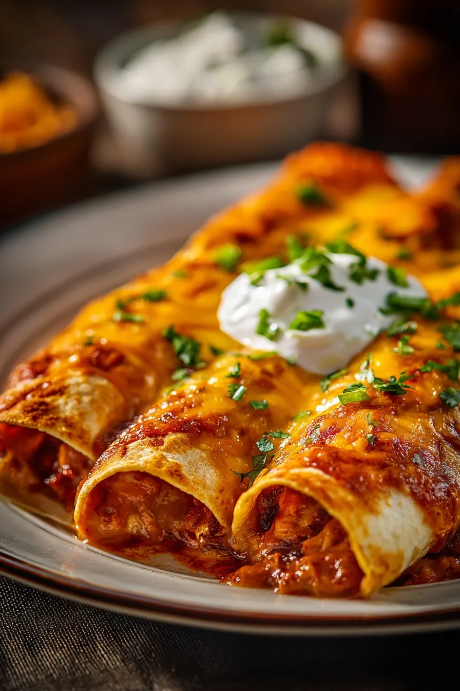Chicken Enchiladas