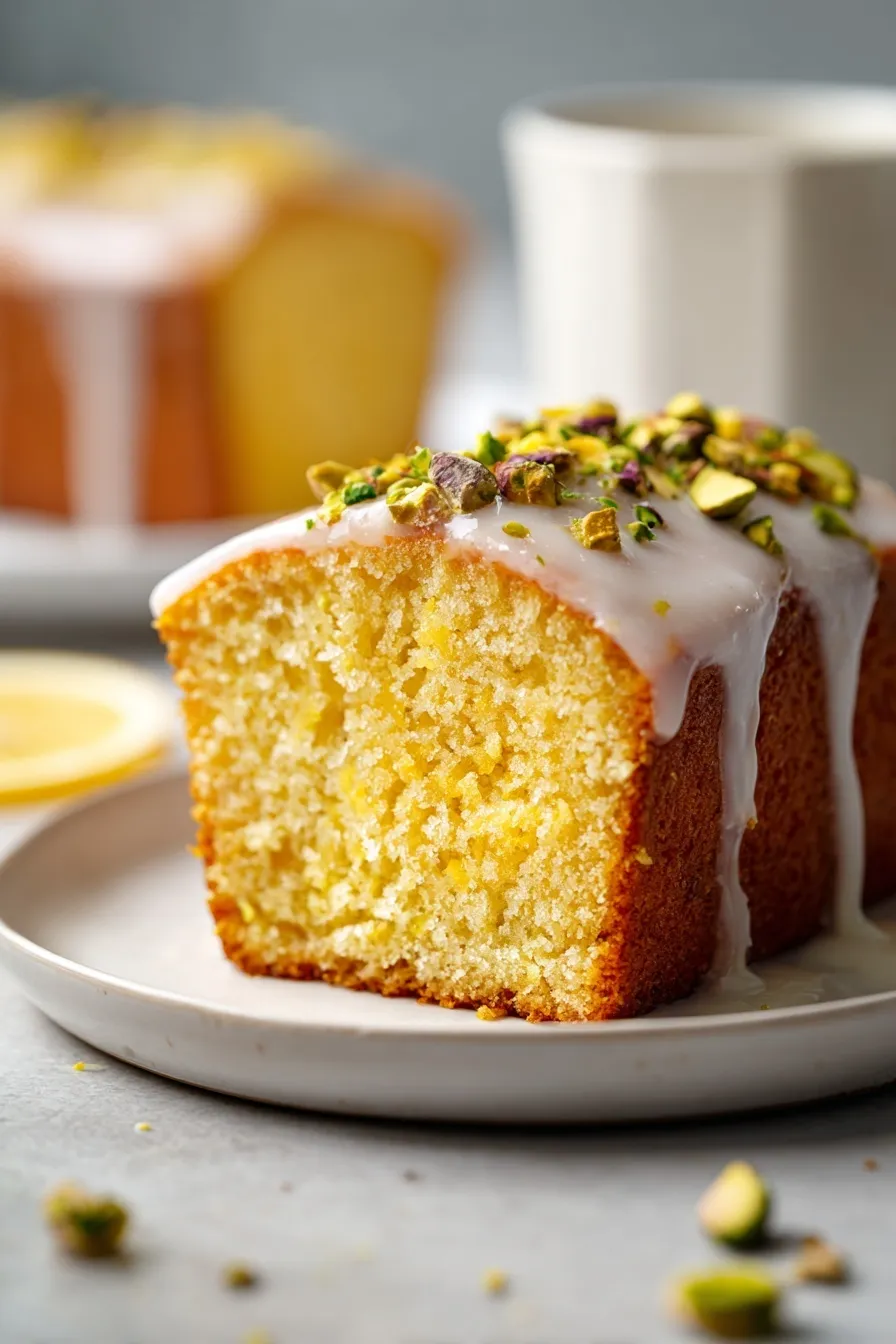 Lemon Pistachio Loaf