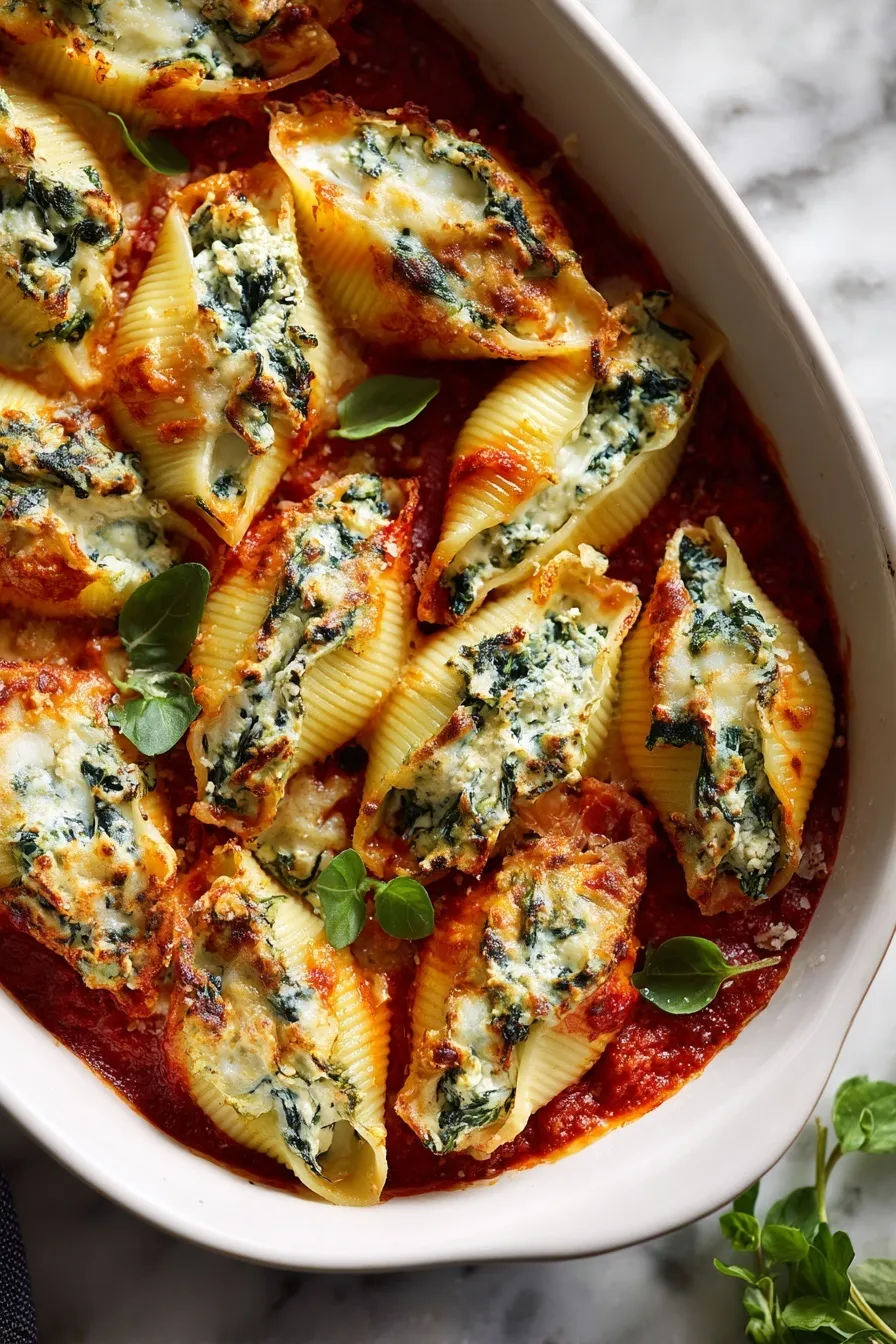 Christmas Stuffed Shells