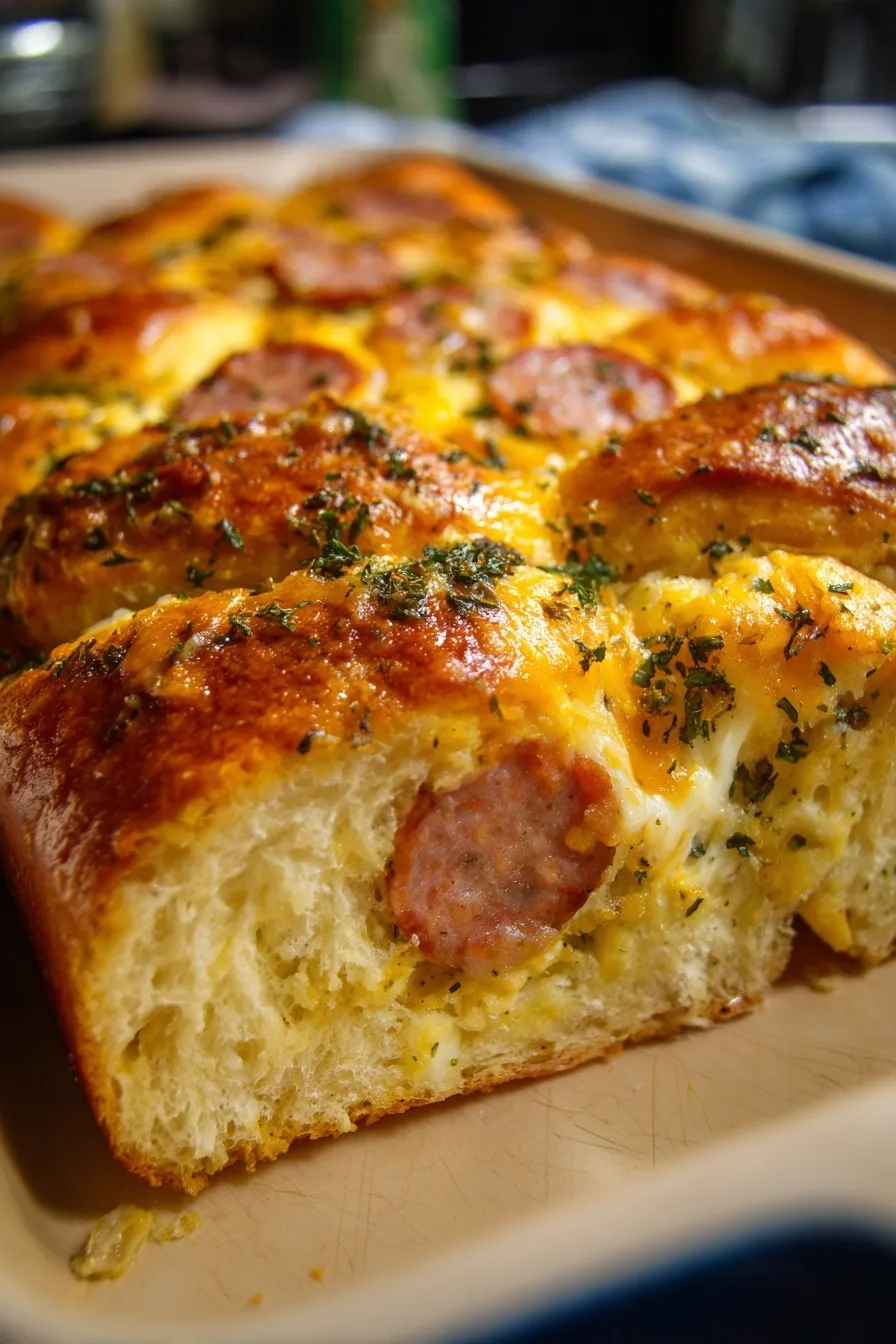 Overnight Croissant Breakfast Casserole