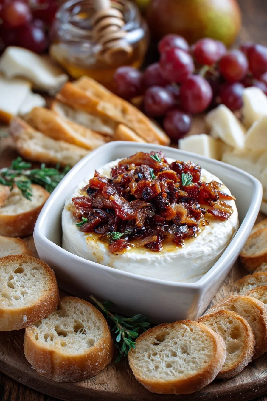 Million Dollar Turkey Bacon Goat Cheese Appetizer Log