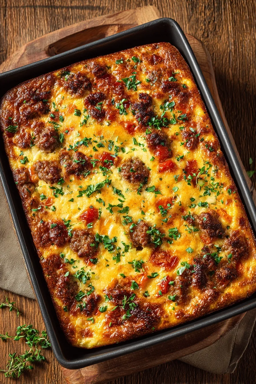 Sweet Potato Egg Casserole
