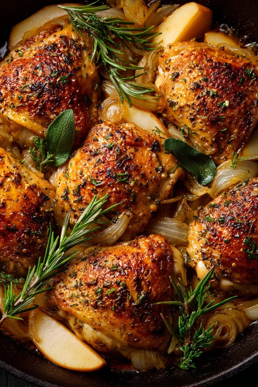 Rosemary Apple Cider Chicken