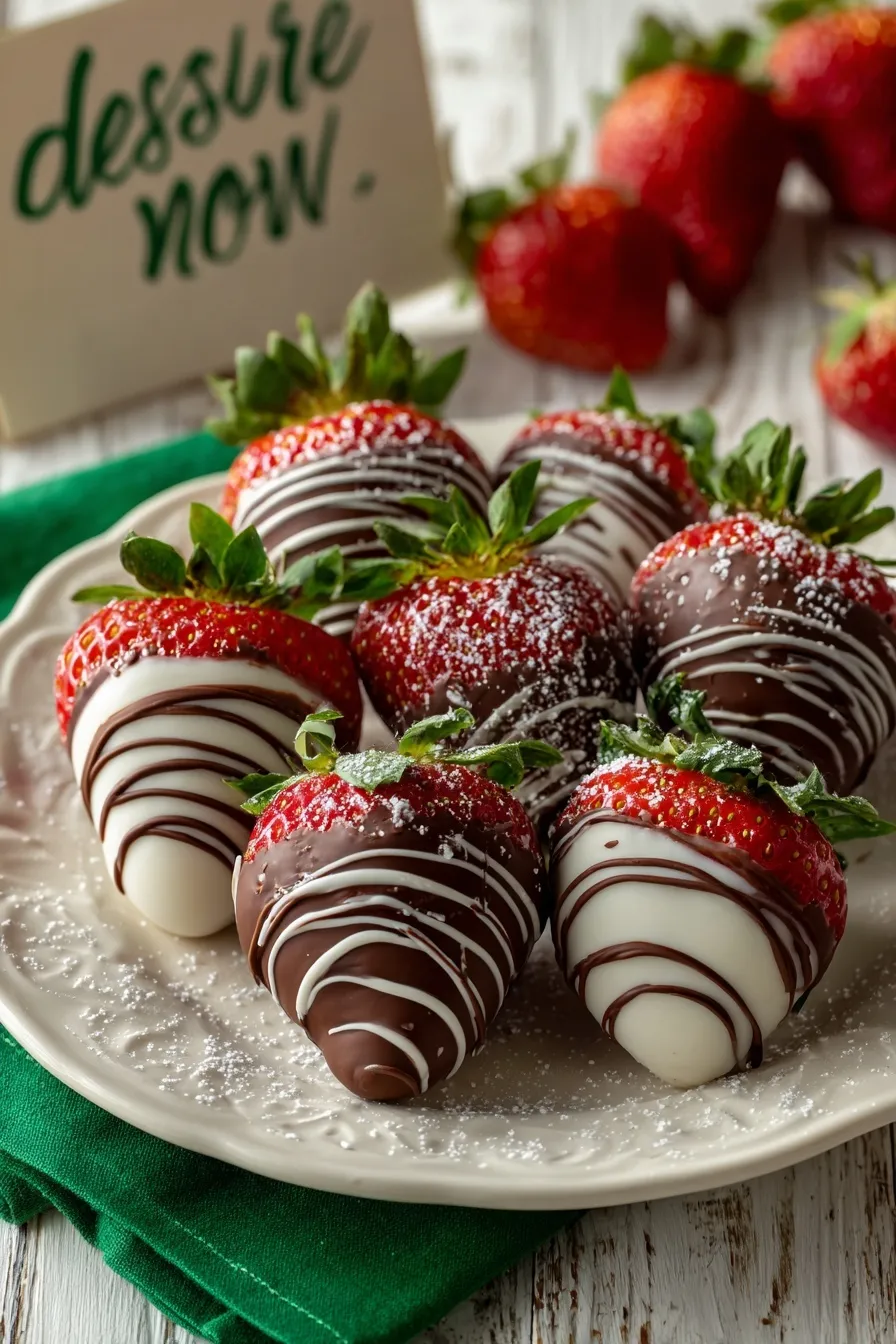 Chocolate Cheesecake Strawberries
