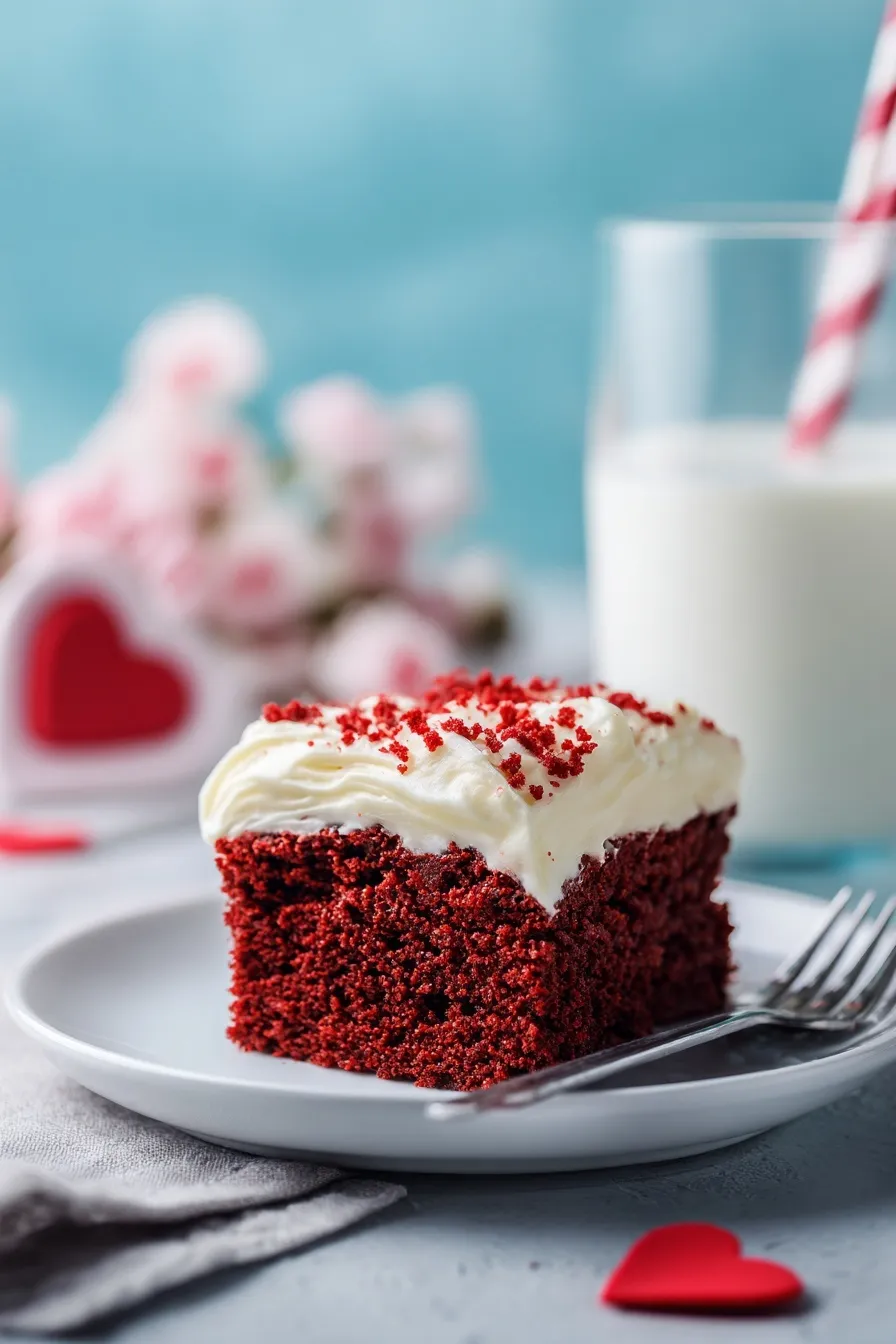 Red Velvet Cookie Cake
