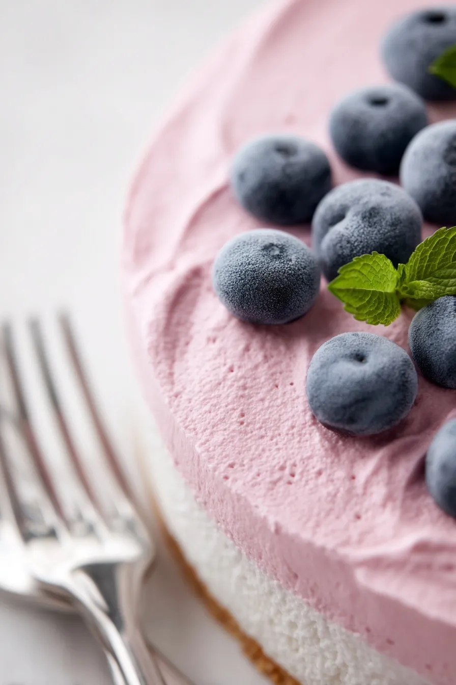 Cranberry Mousse Pie