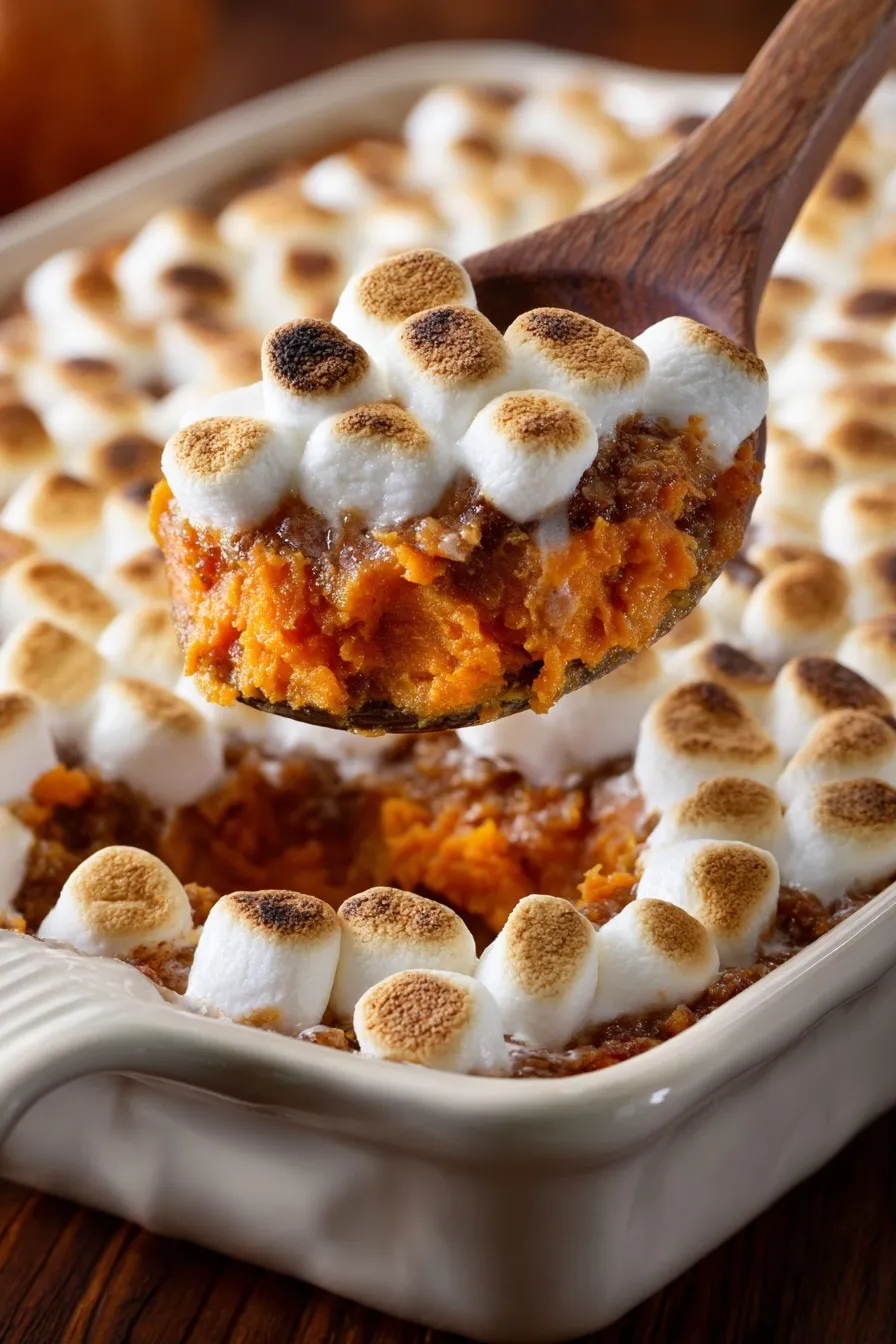 Sweet Potato Marshmallow Casserole