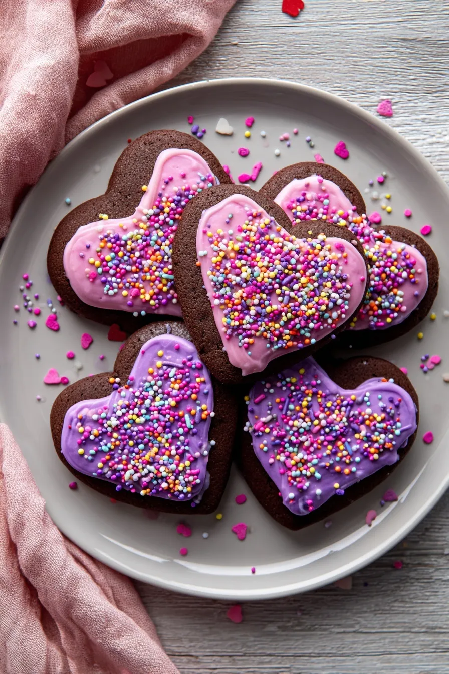 Chocolate Cut Out Sugar Cookies