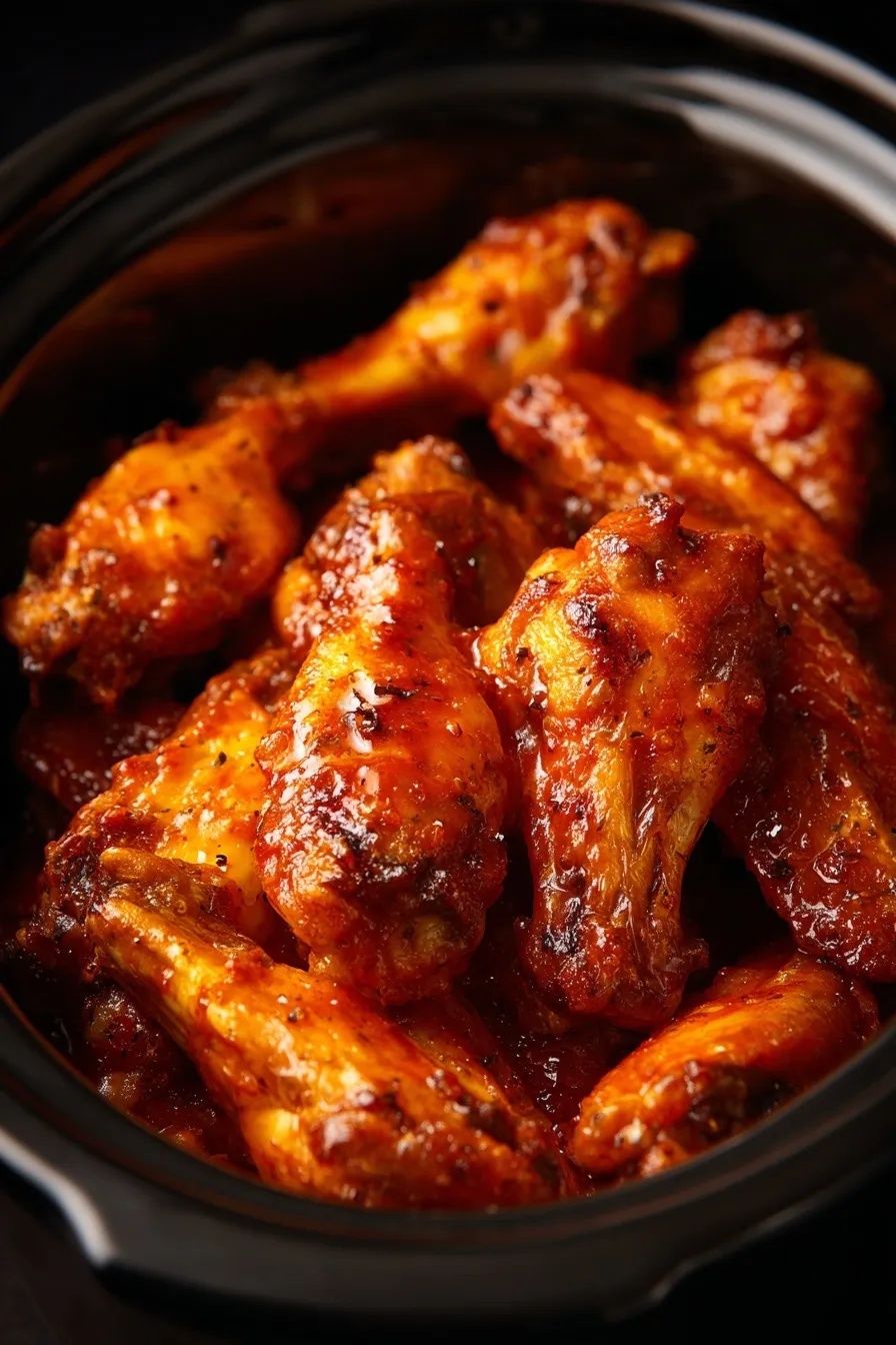 Slow Cooker Buffalo Wings