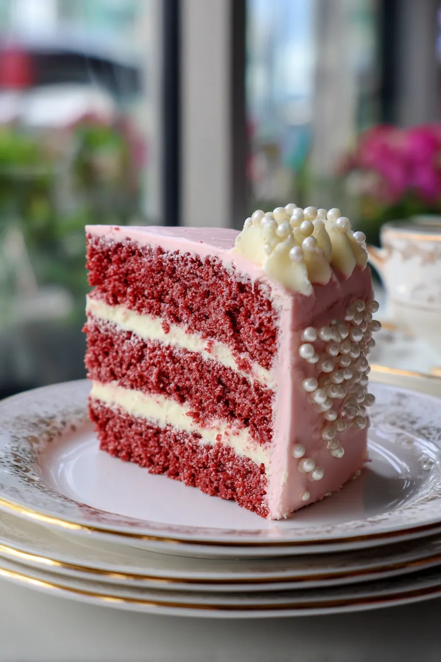 Pink Velvet Layer Cake