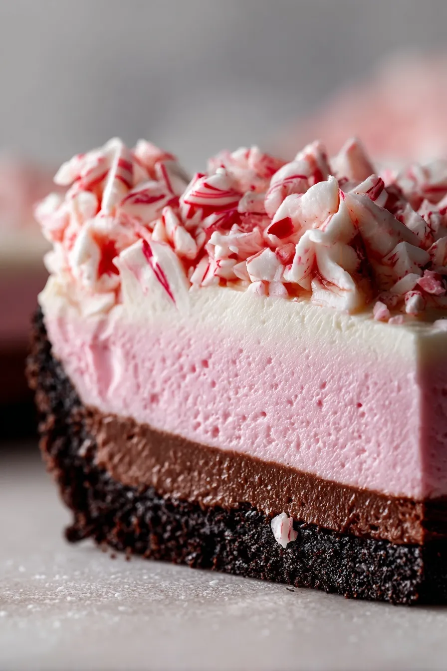 Candy Cane Pie