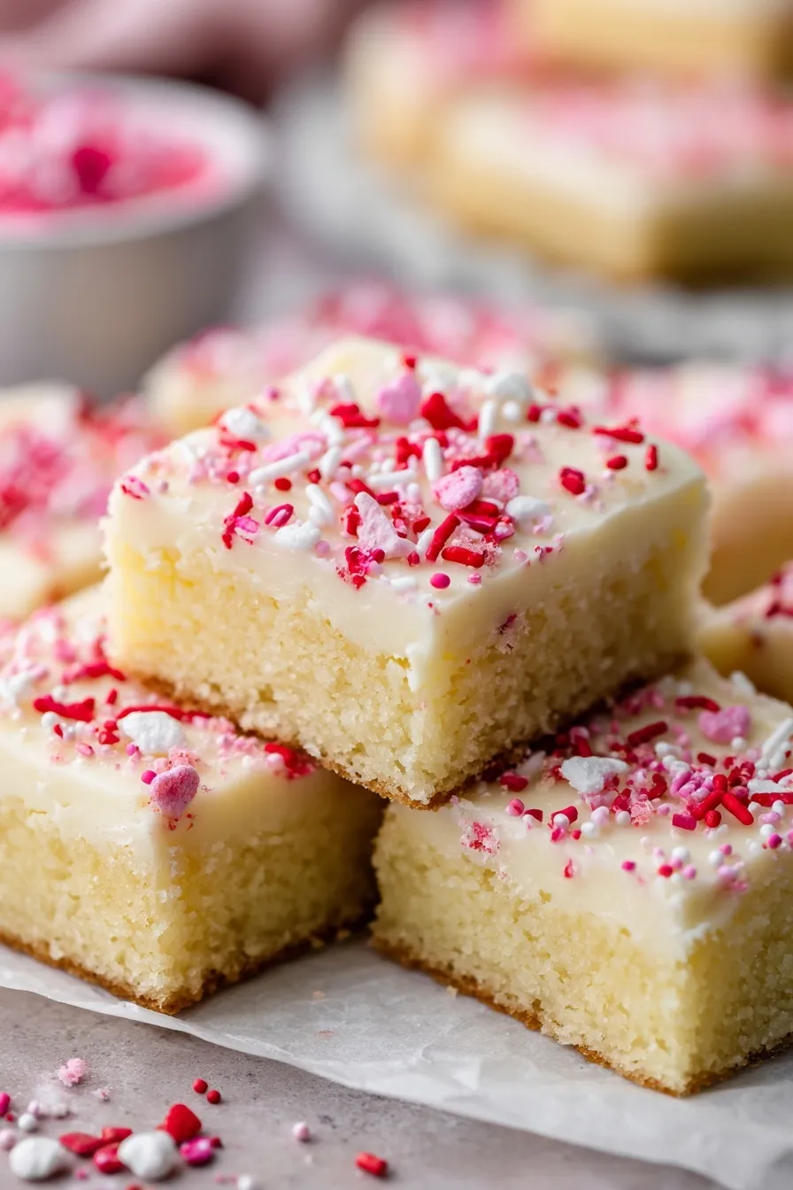 Almond Flour Sugar Cookie Bars
