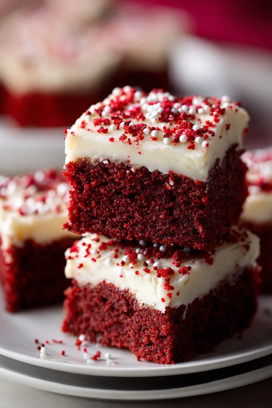 Red Velvet Brownies