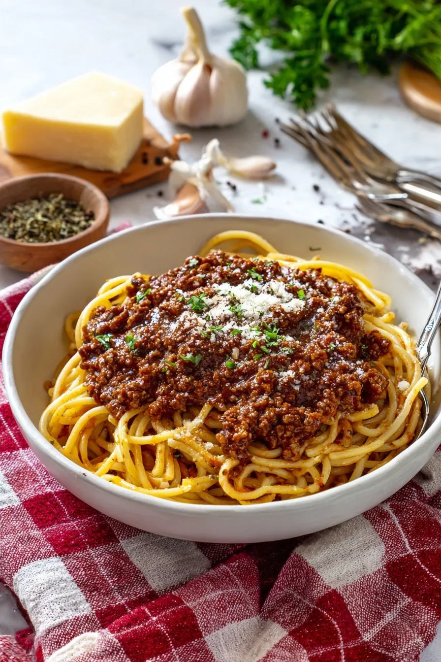 Vegetable Bolognese