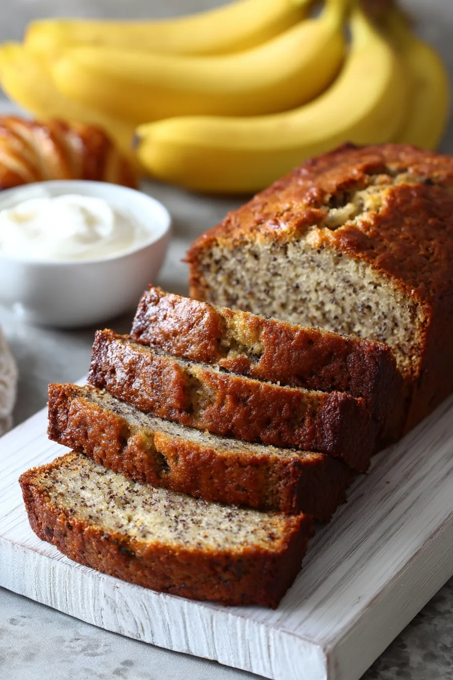 Greek Yogurt Banana Bread