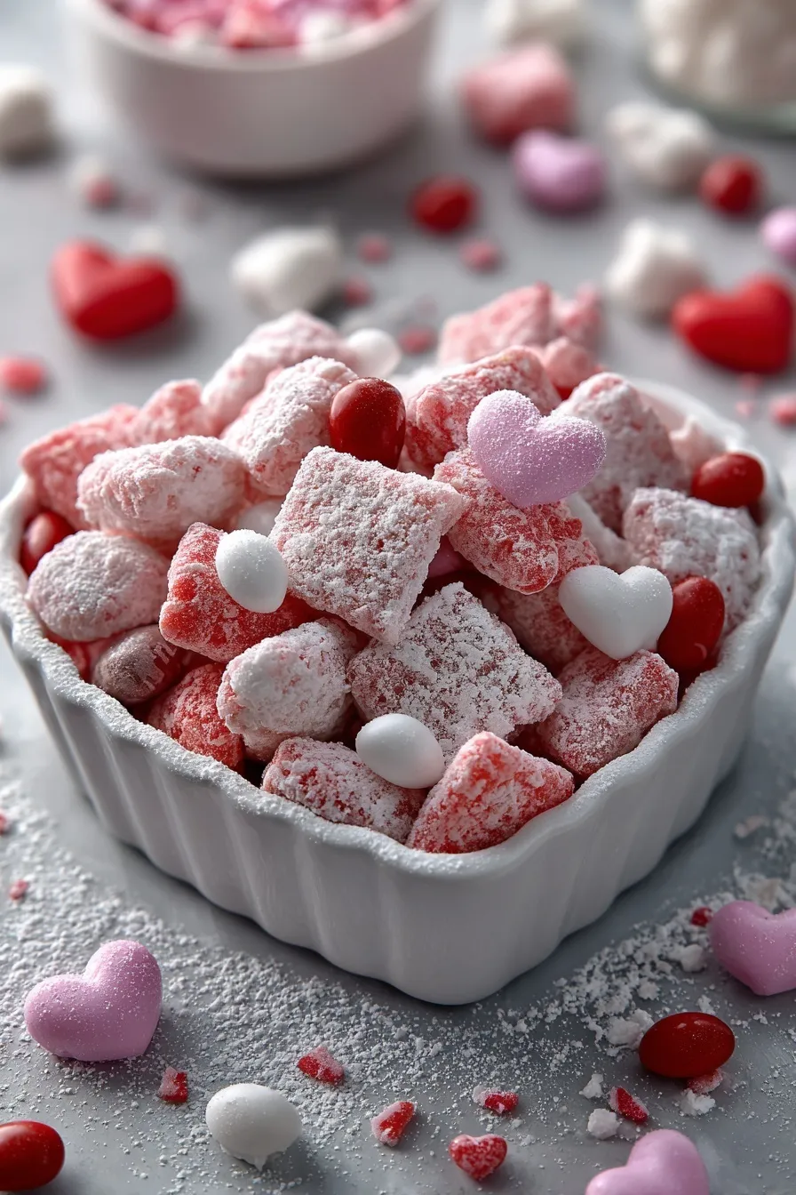 Valentine's Day Muddy Buddies