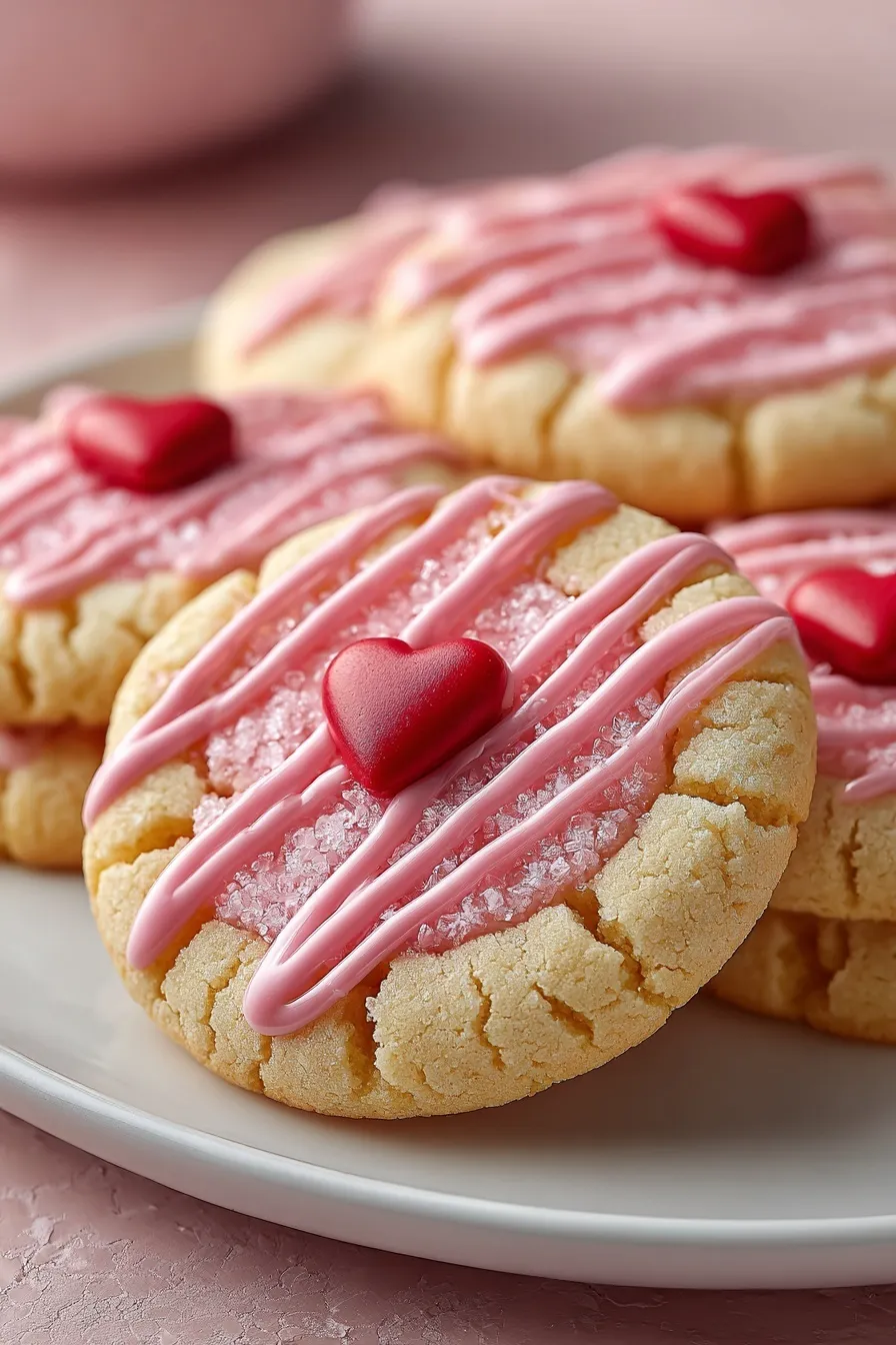 Strawberry Crunch Cookies
