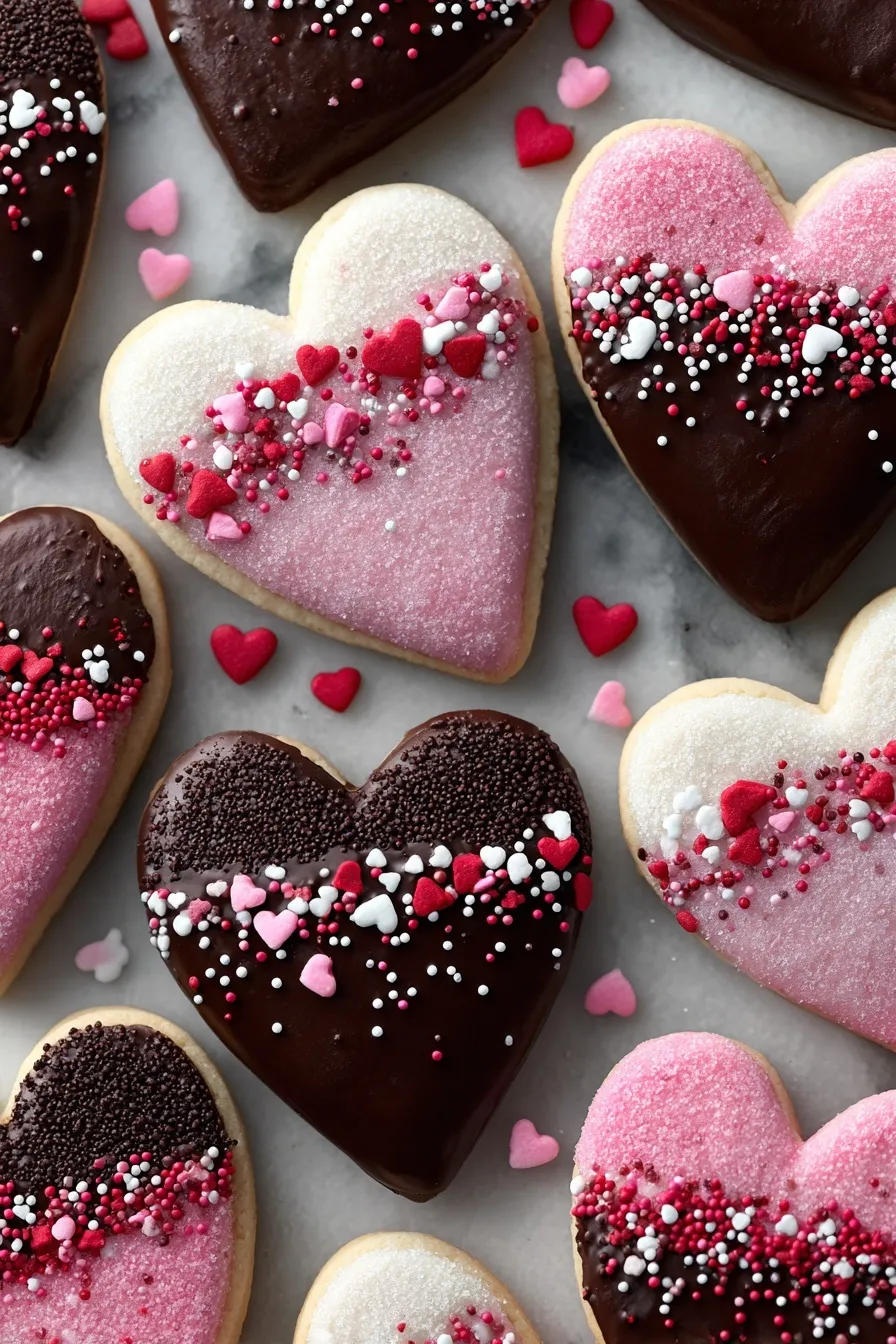 Chocolate Covered Strawberry Cookies