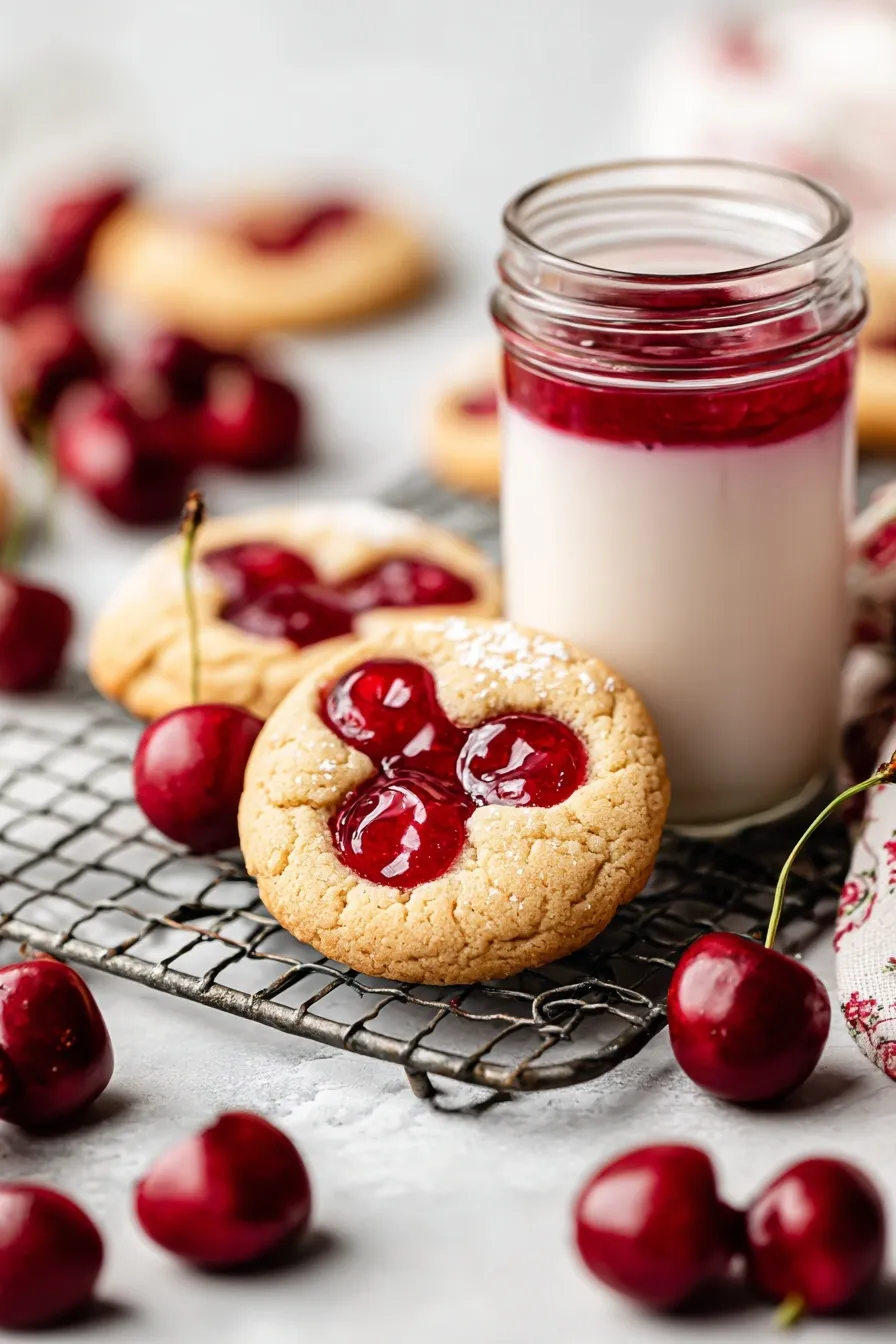 Cherry Almond Cookies