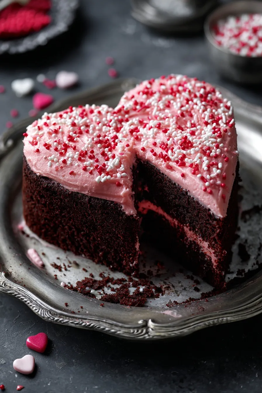 Chocolate Heart Cake