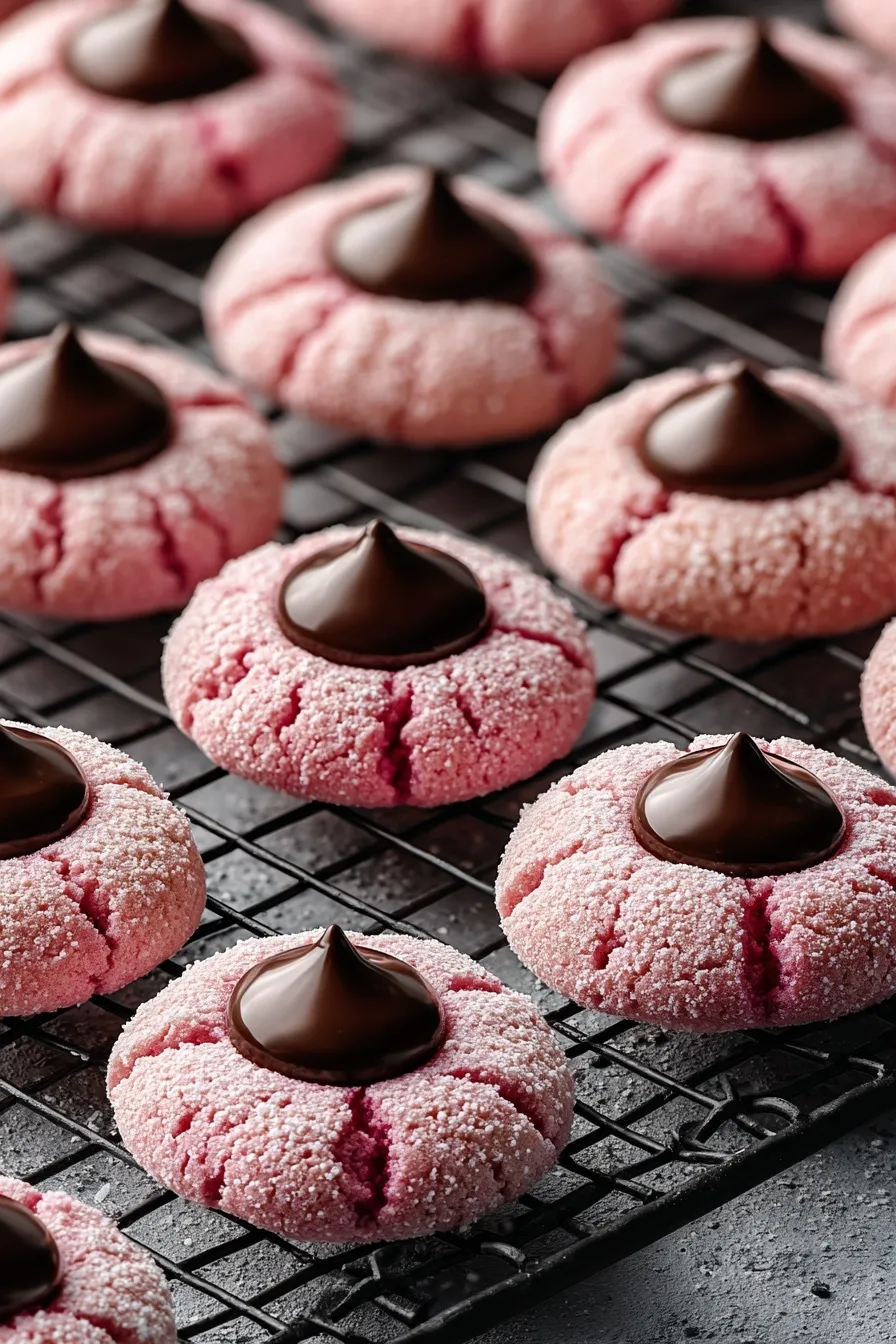 Strawberry Kiss Cookies