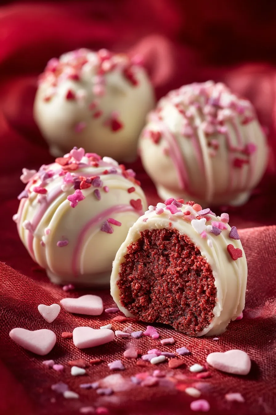 Red Velvet Cake Balls
