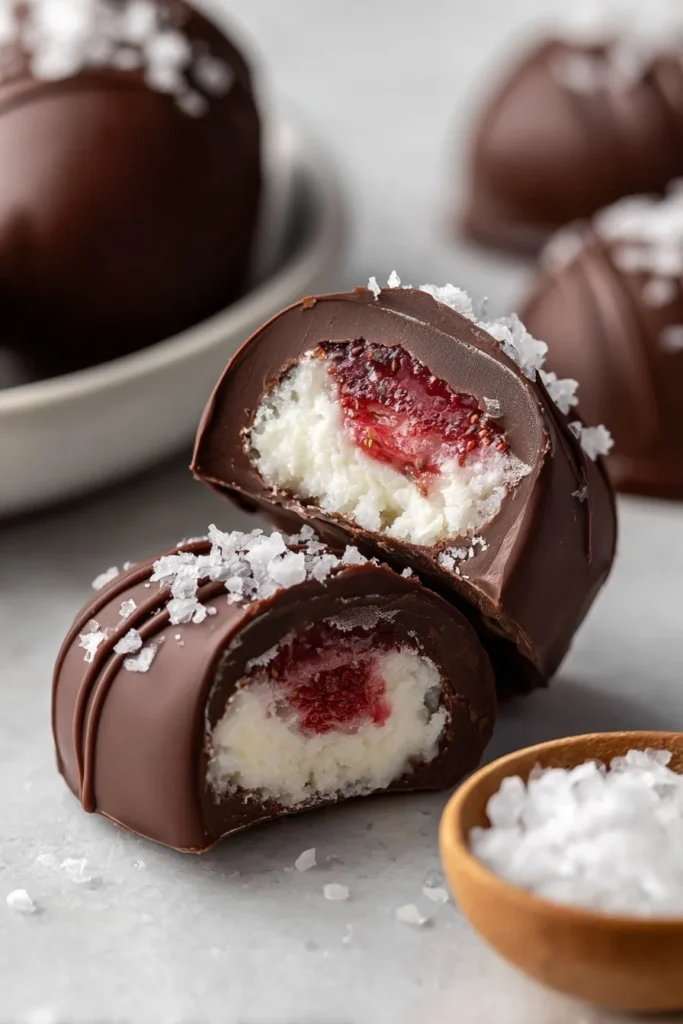 Strawberry Frozen Yogurt Bites