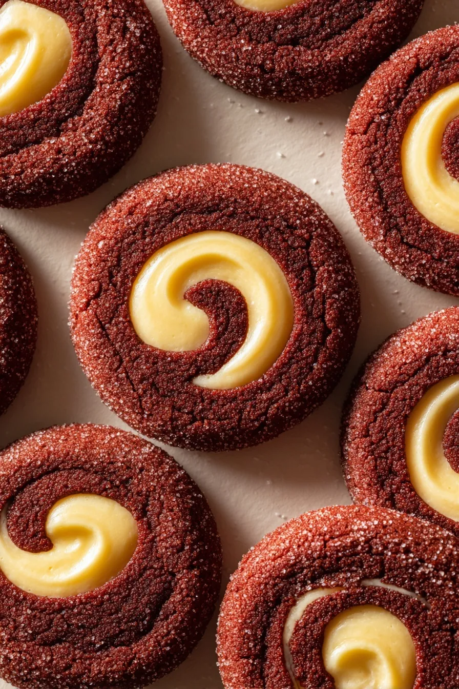 Red Velvet Cream Cheese Cookies