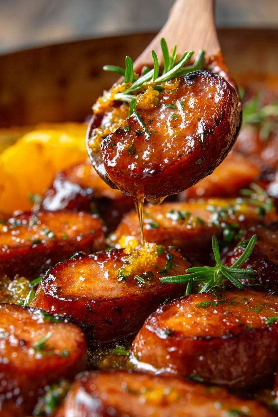 BBQ Sausage Bites
