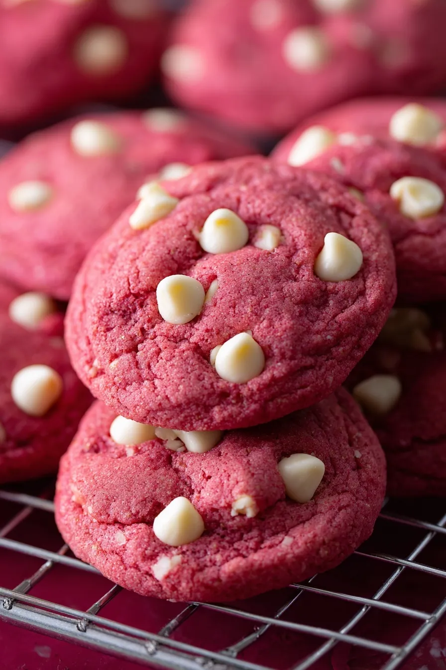 Pink Sugar Cookies