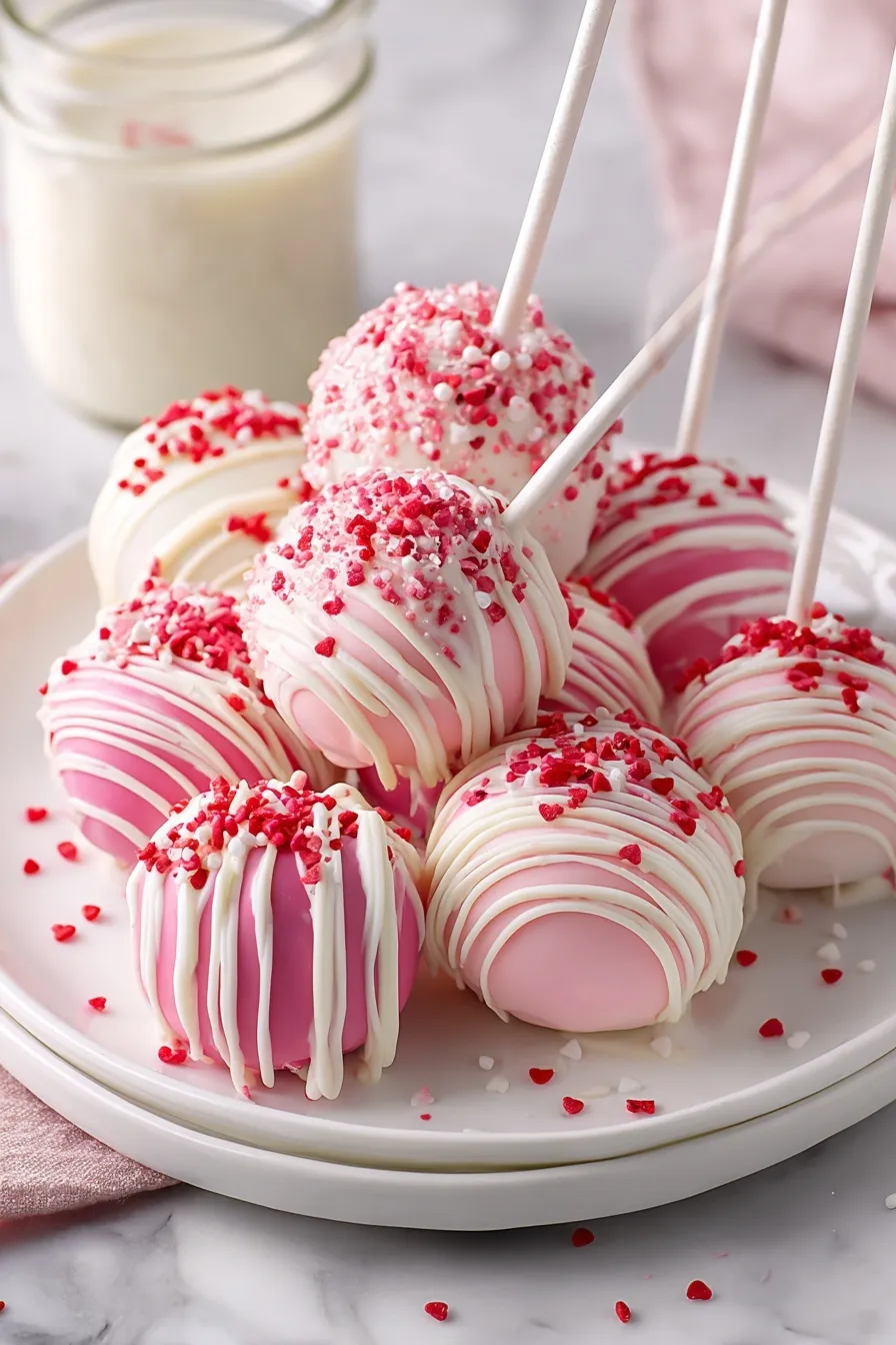 Strawberry Cake Balls