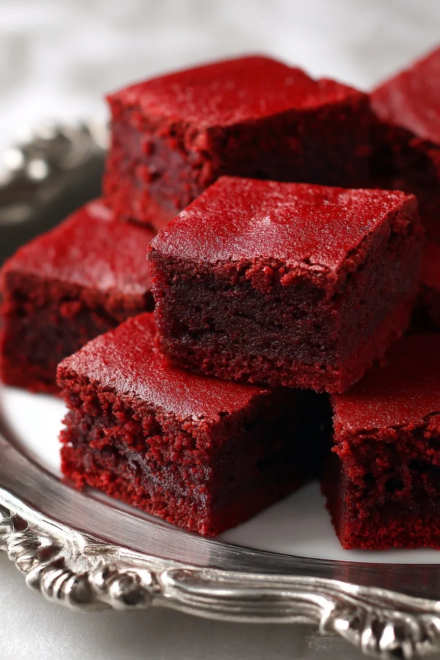 Red Velvet Brownies