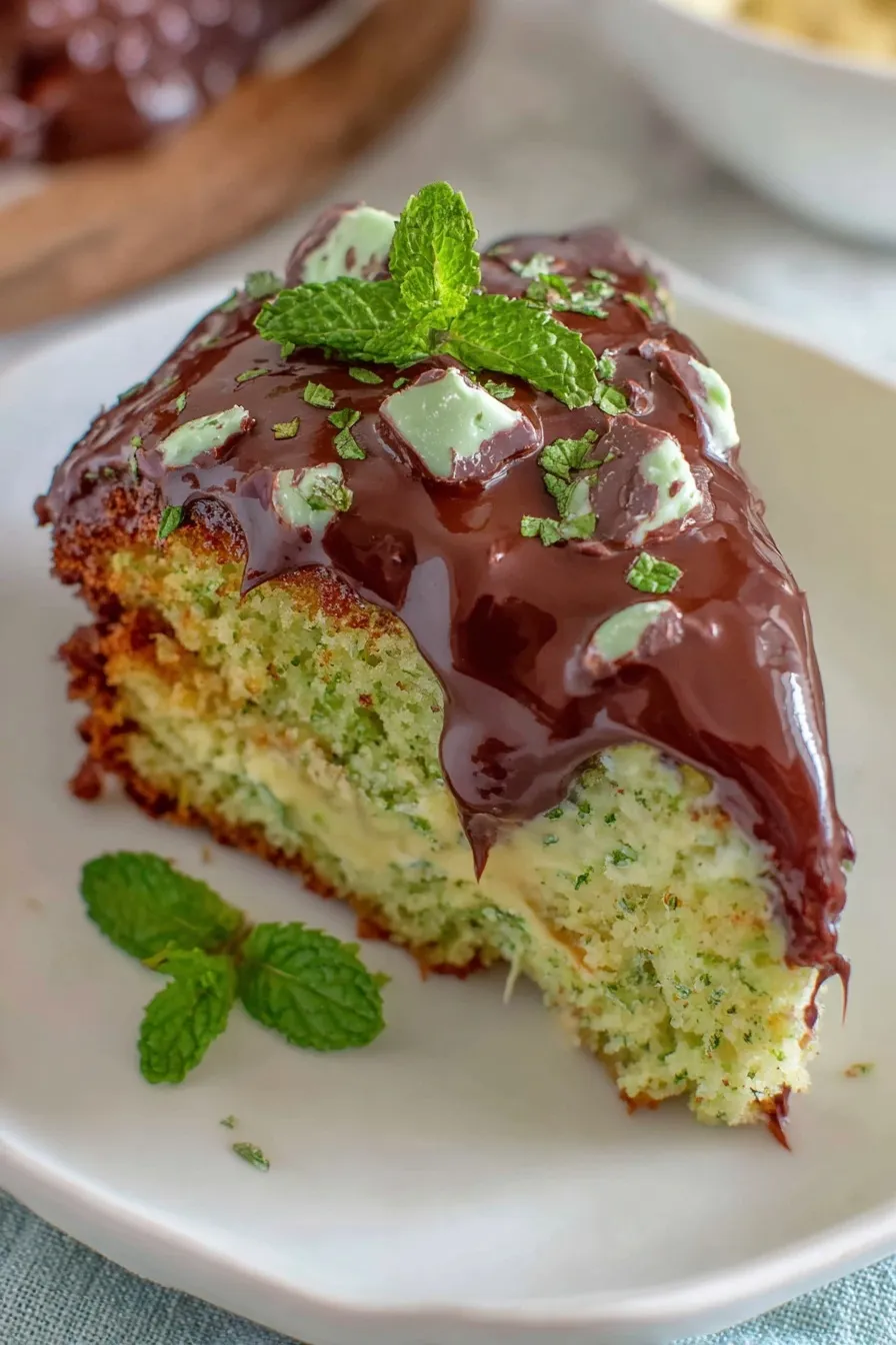 Grasshopper Cake