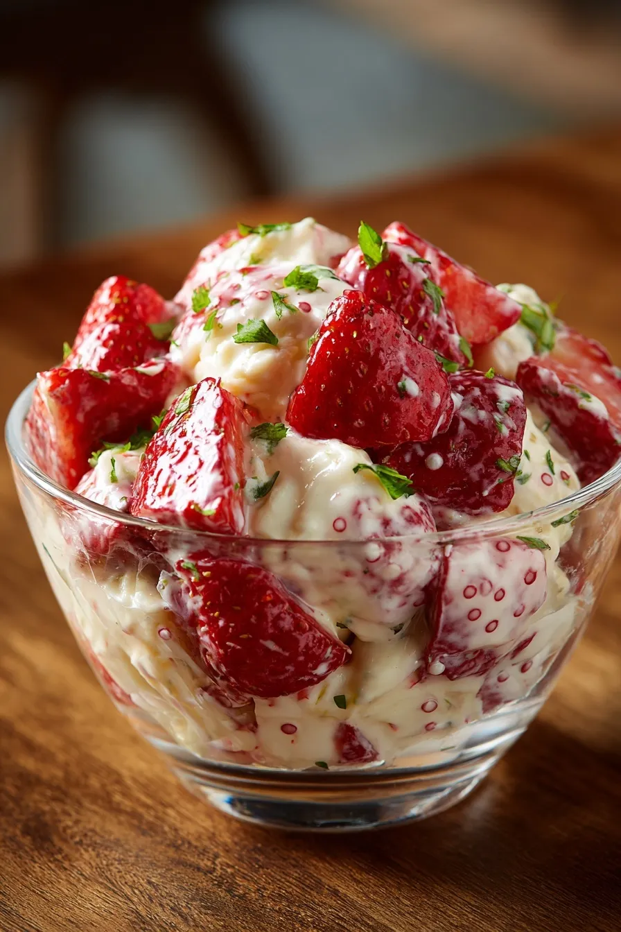 Strawberry Crack Salad