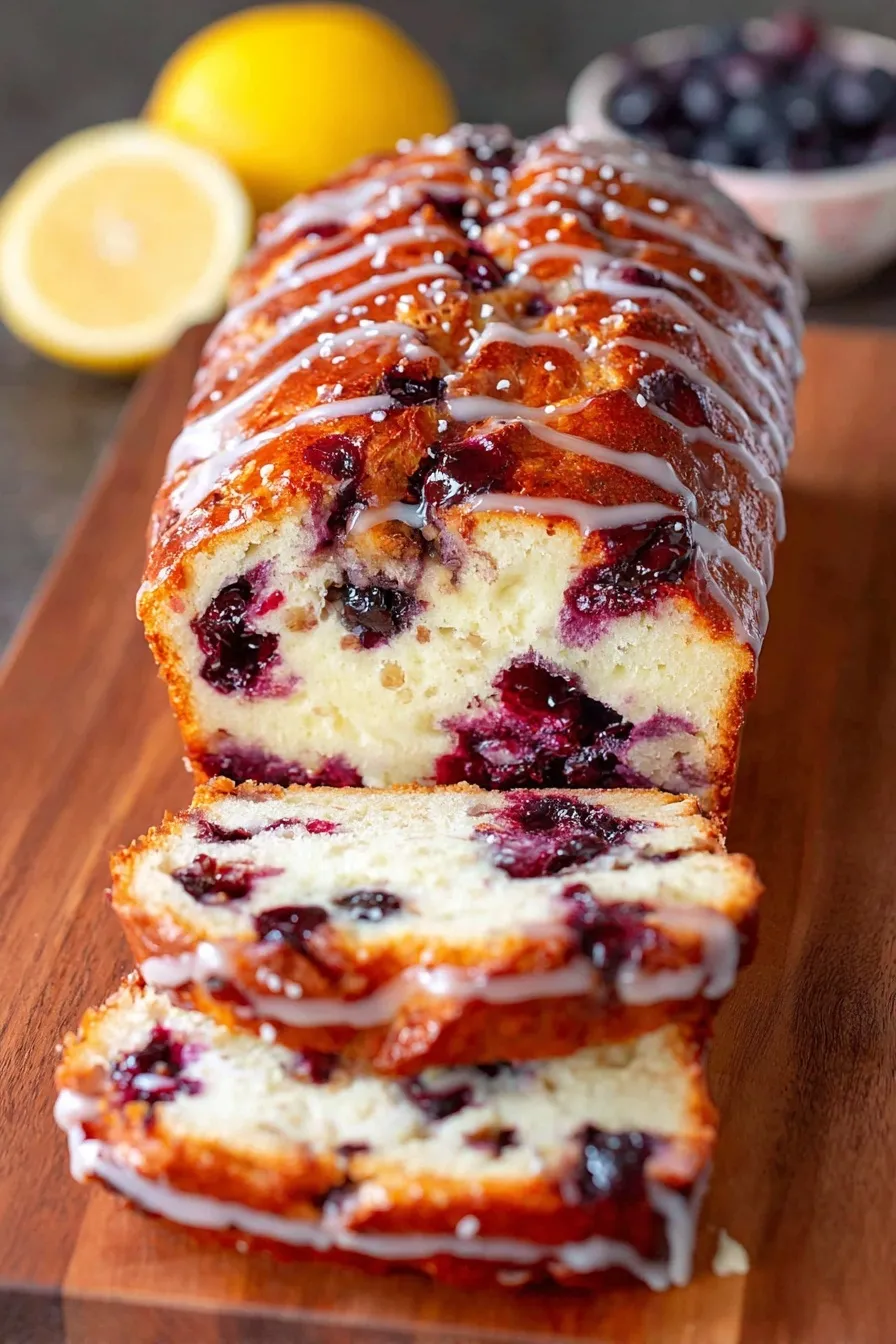 Lemon Blueberry Bread