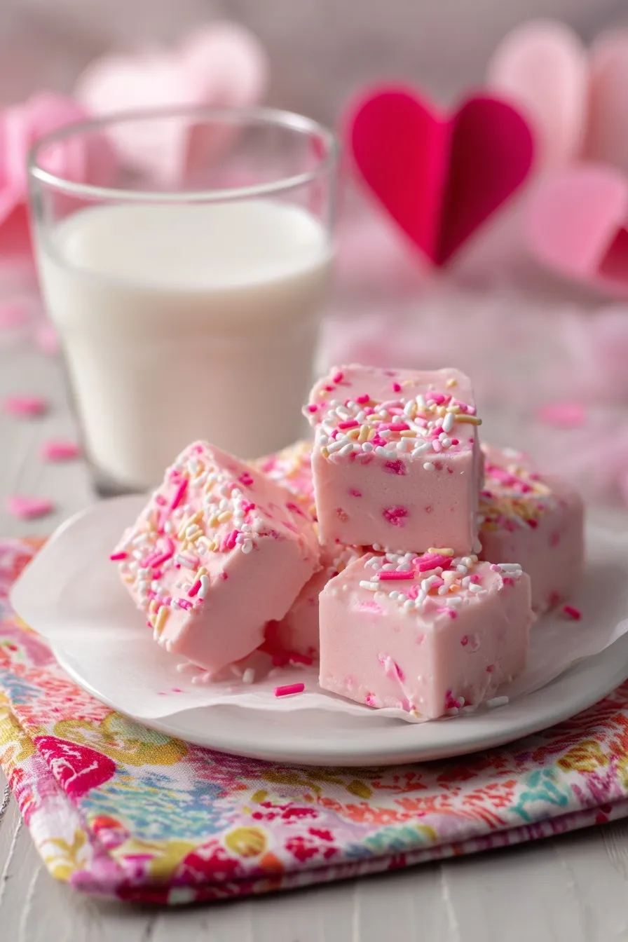 Strawberry fudge