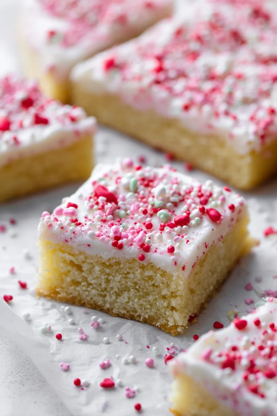 Almond Flour Sugar Cookie Bars