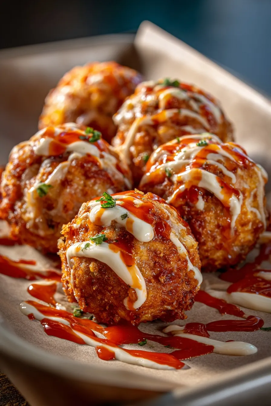 Buffalo Chicken Bombs