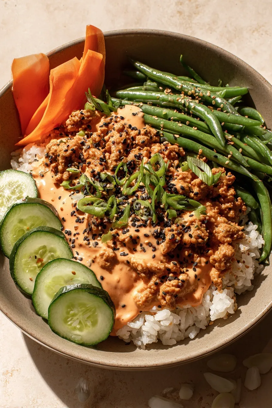 Ground Turkey Rice Bowls