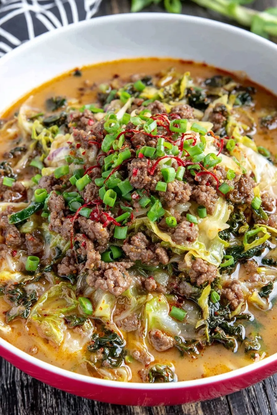 Egg roll soup