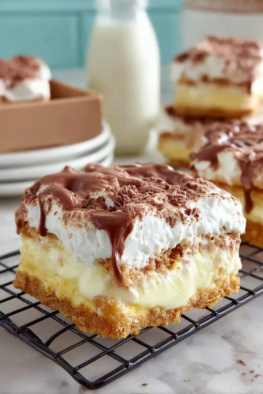Soft Baked Maple Donut Bars