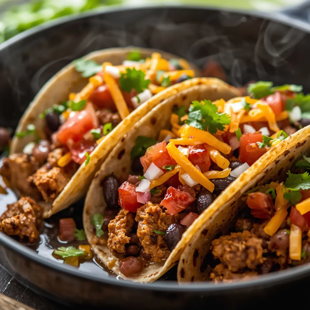 Cooking instructions for Cinco de Mayo tacos