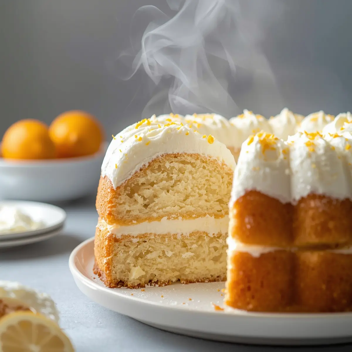 Cooking instructions for Easter angel food cake