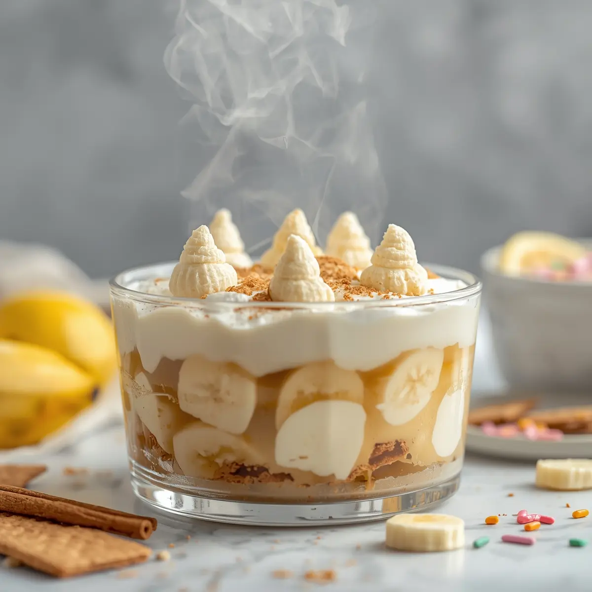 Cooking instructions for Easter banana pudding