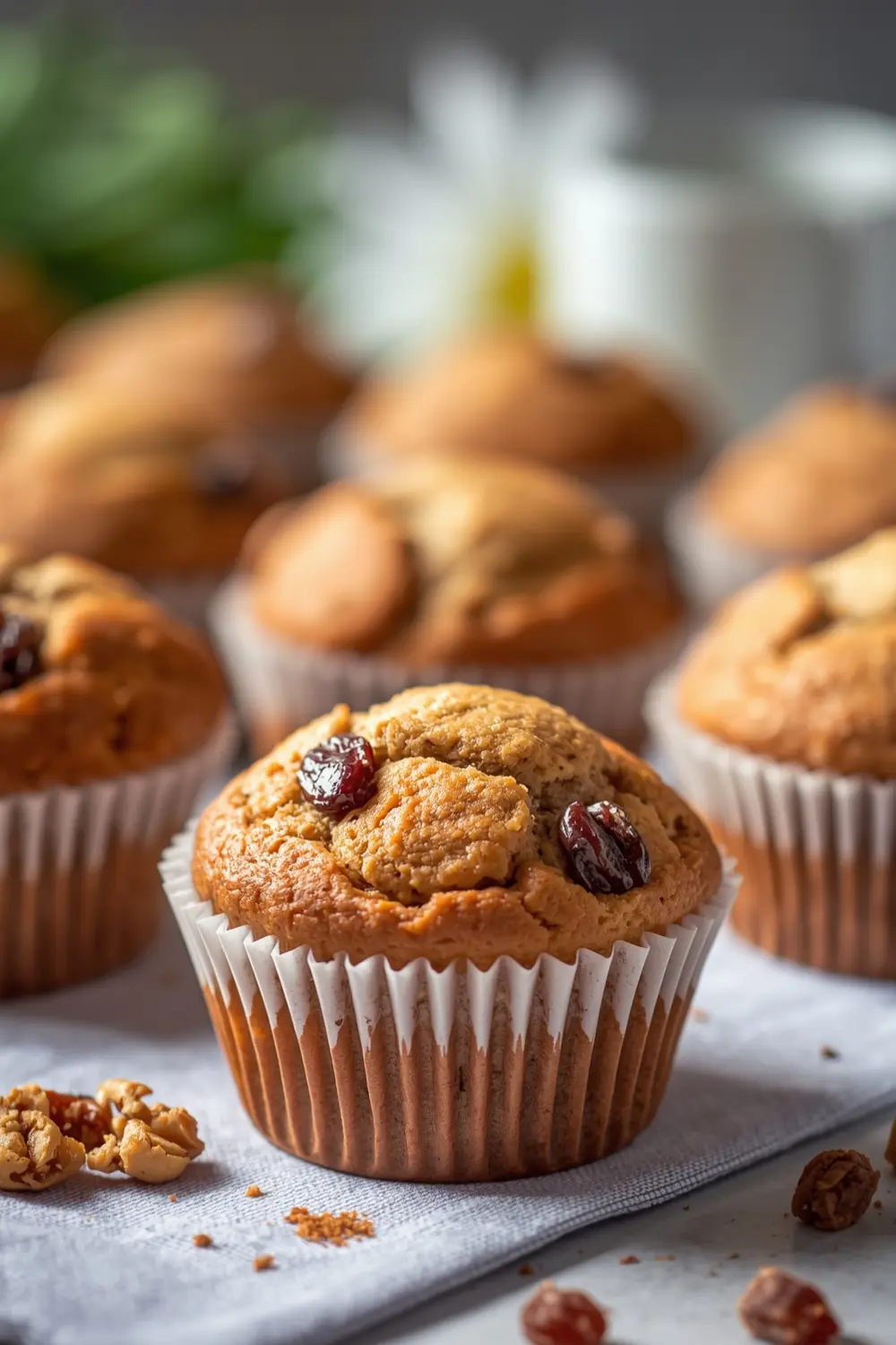 Easter carrot muffins