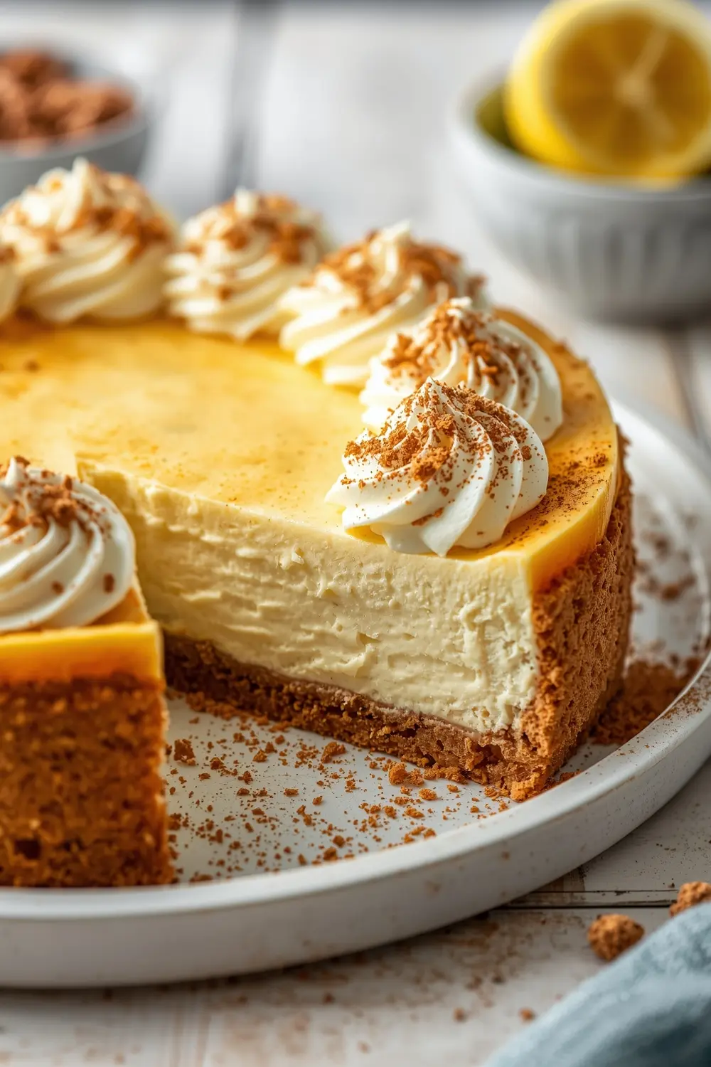 Easter cheesecake