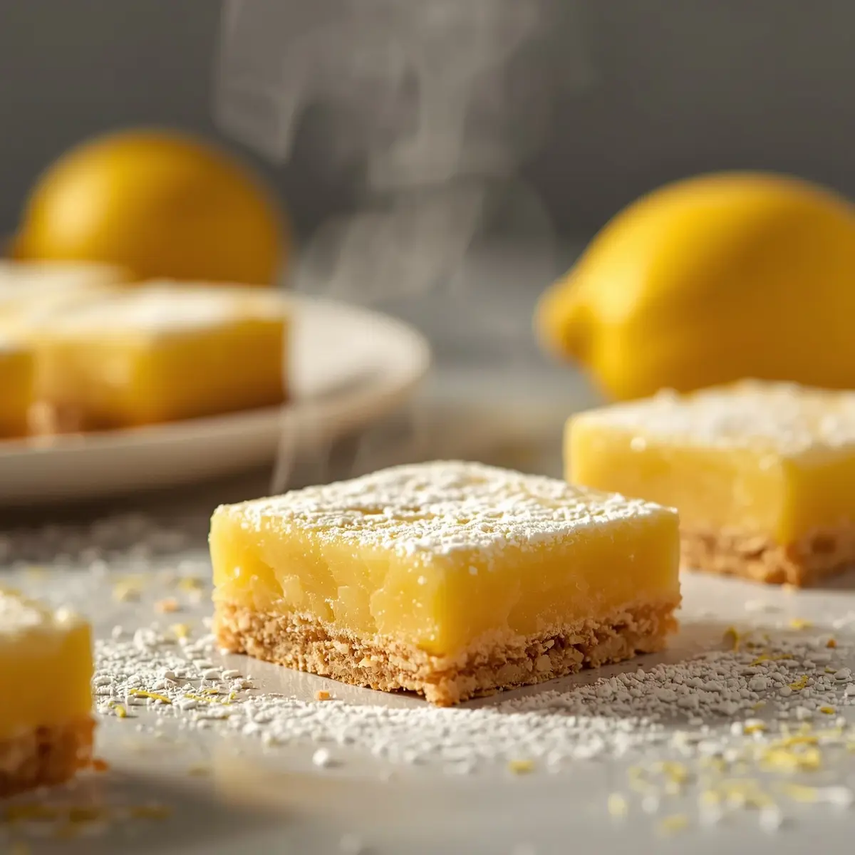 Cooking instructions for Easter lemon bars