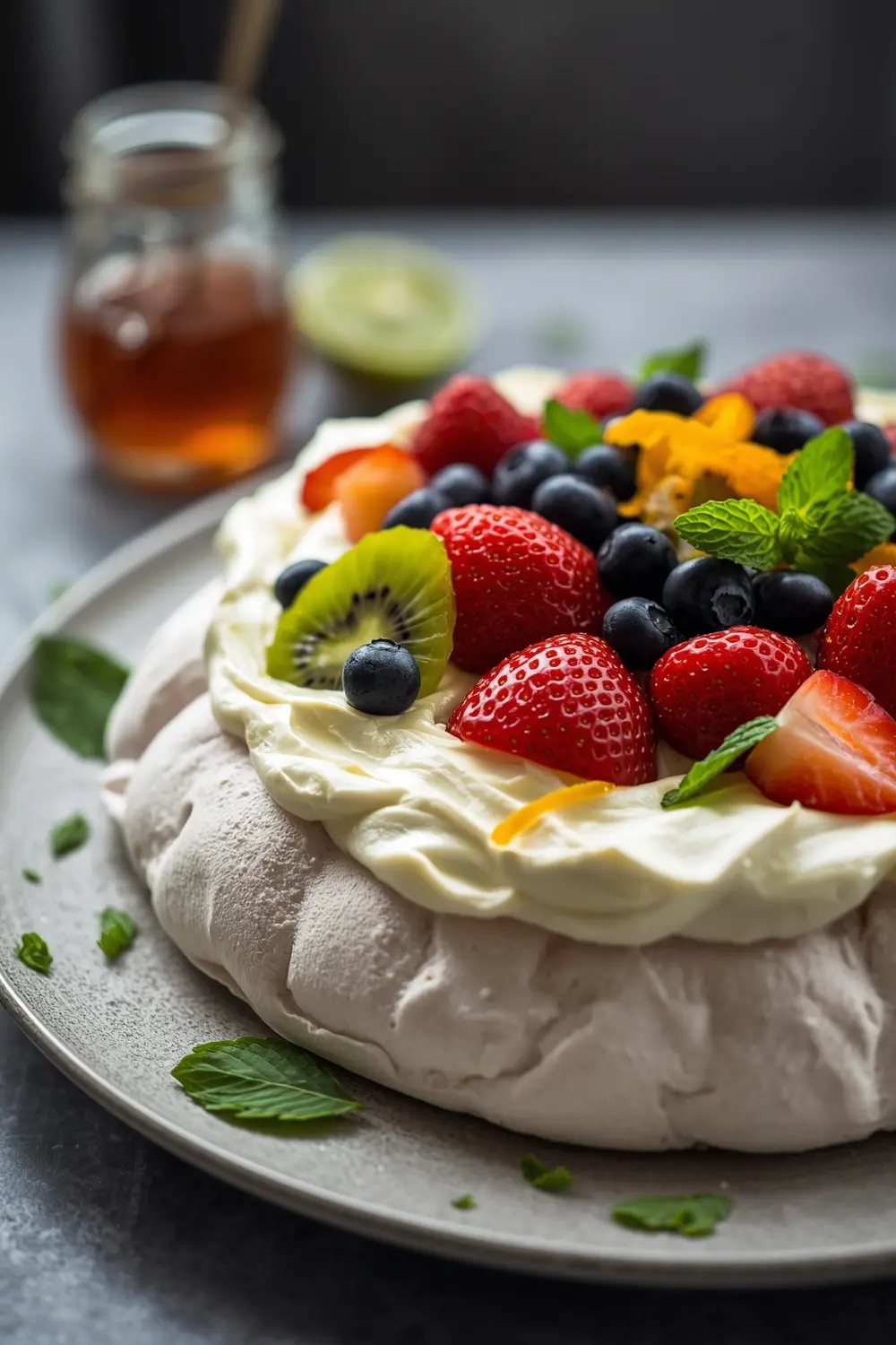 Easter pavlova