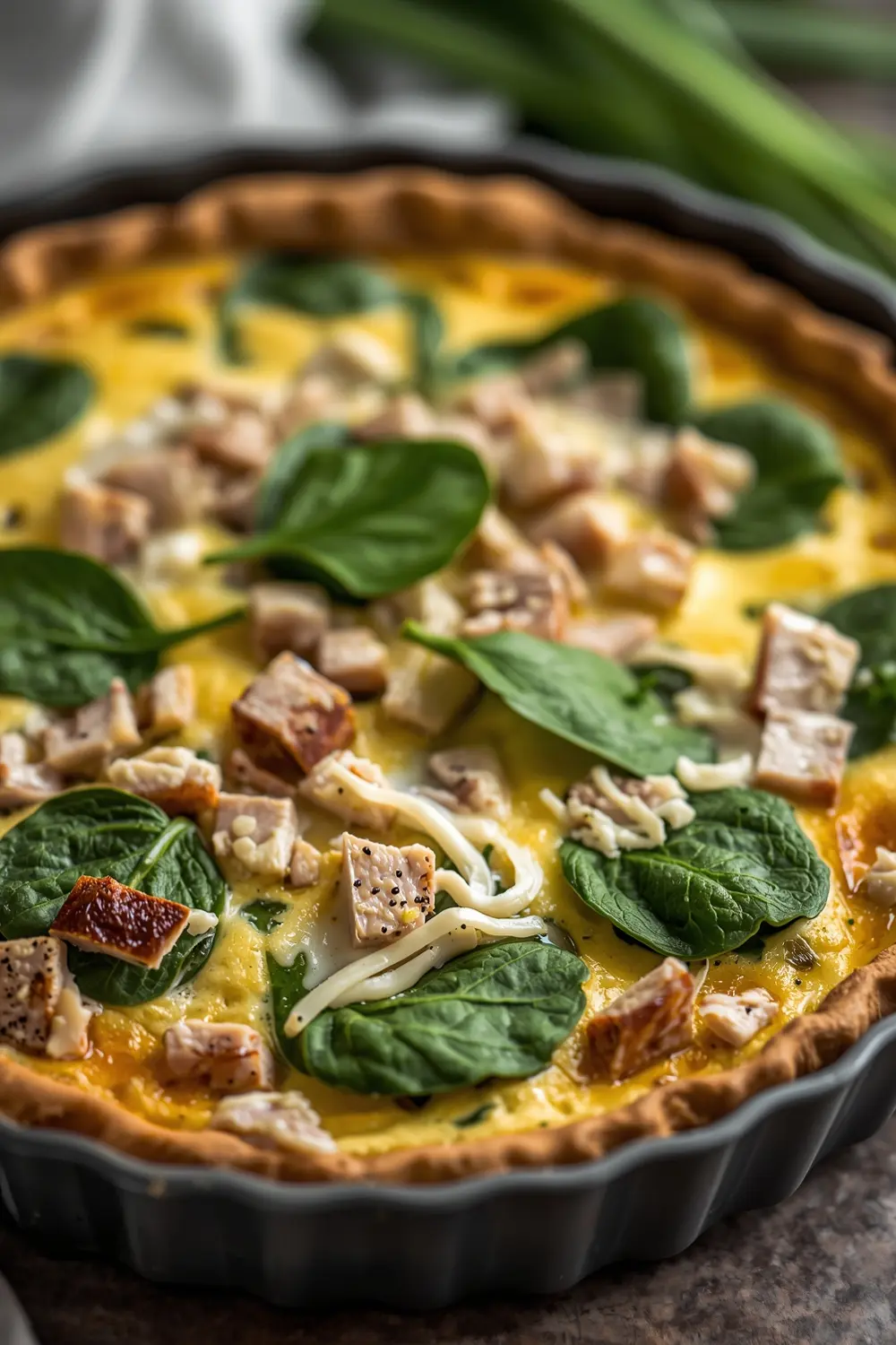 Easter quiche lorraine